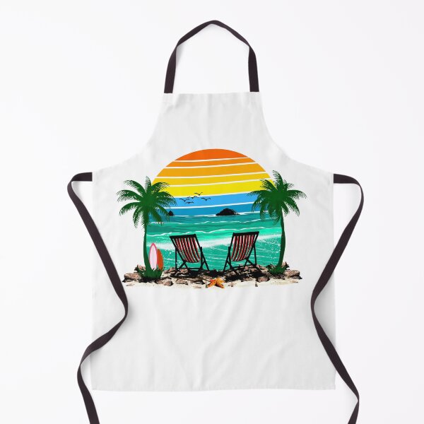 Item preview, Retro Color Beach Holiday designed and sold by design4tees.