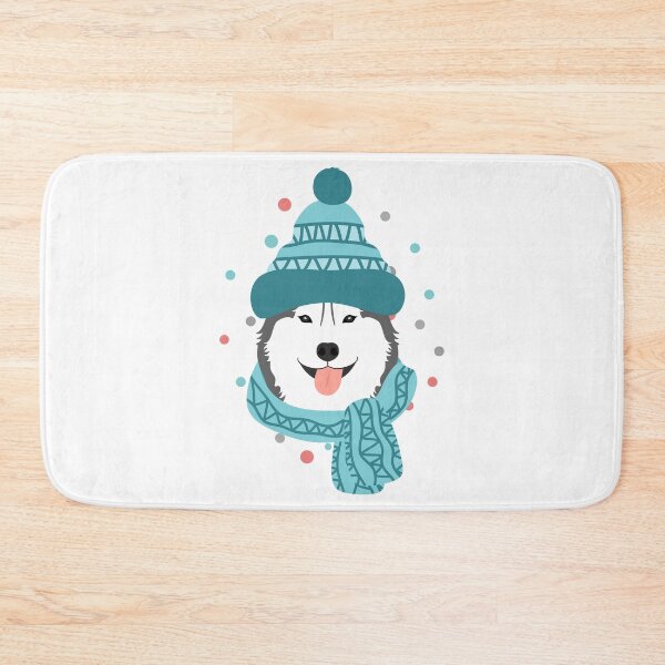 Item preview, Siberian Husky in Winter designed and sold by Lulupainting.