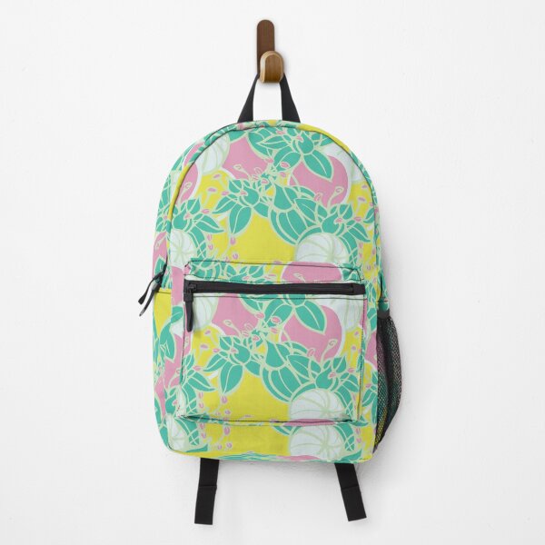 Item preview, Neon Bright Modern Bud & Flower Pattern designed and sold by belcie.