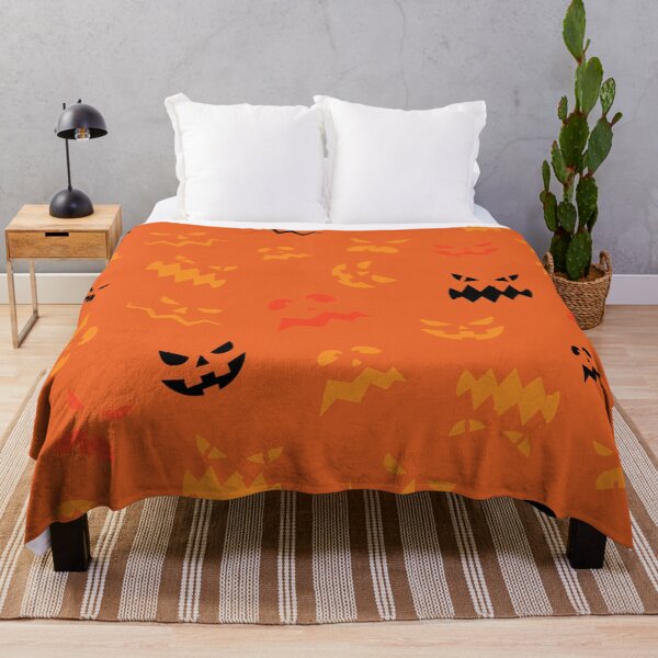 Item preview, Halloween Jack-o'-lantern face pattern designed and sold by Gordon Nelson.