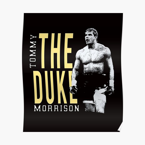 Tommy Morrison Tribute Poster