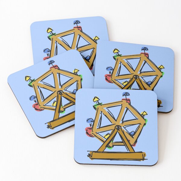 Item preview, Ferris Wheel designed and sold by SpookyMeerkat.