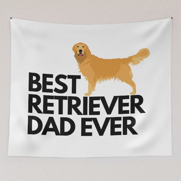 Item preview, Best golden retriever dad ever quote Funny golden retriever dad saying designed and sold by OneTimeEngineer.