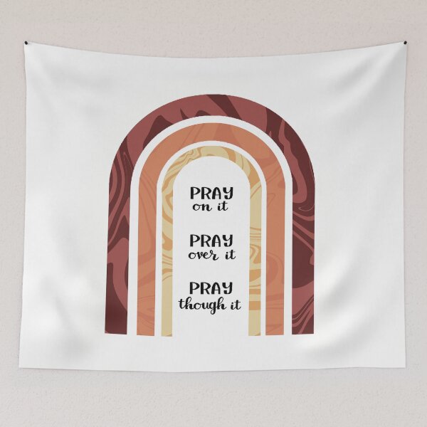 Item preview, Prayer Rainbow  designed and sold by artbyrandaa.