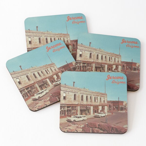 Item preview, Jerome Arizona - Vintage Southwest Postcard designed and sold by elevens.
