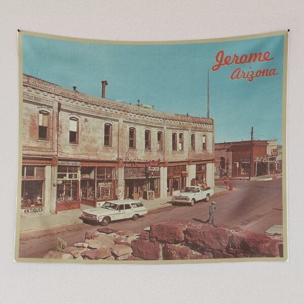 Item preview, Jerome Arizona - Vintage Southwest Postcard designed and sold by elevens.