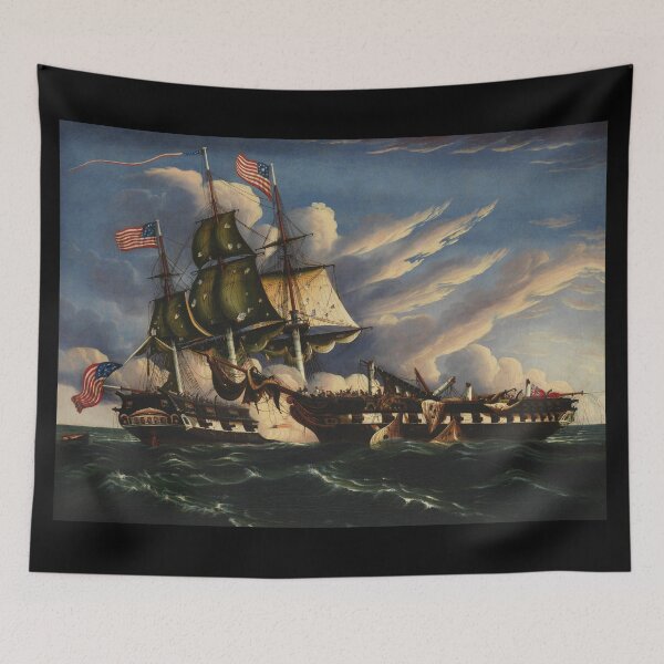 Item preview, The Constitution and the Guerriere designed and sold by Tizeru.