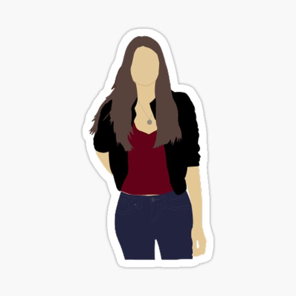 Elena Gilbert Sticker By Nellydesigns Redbubble