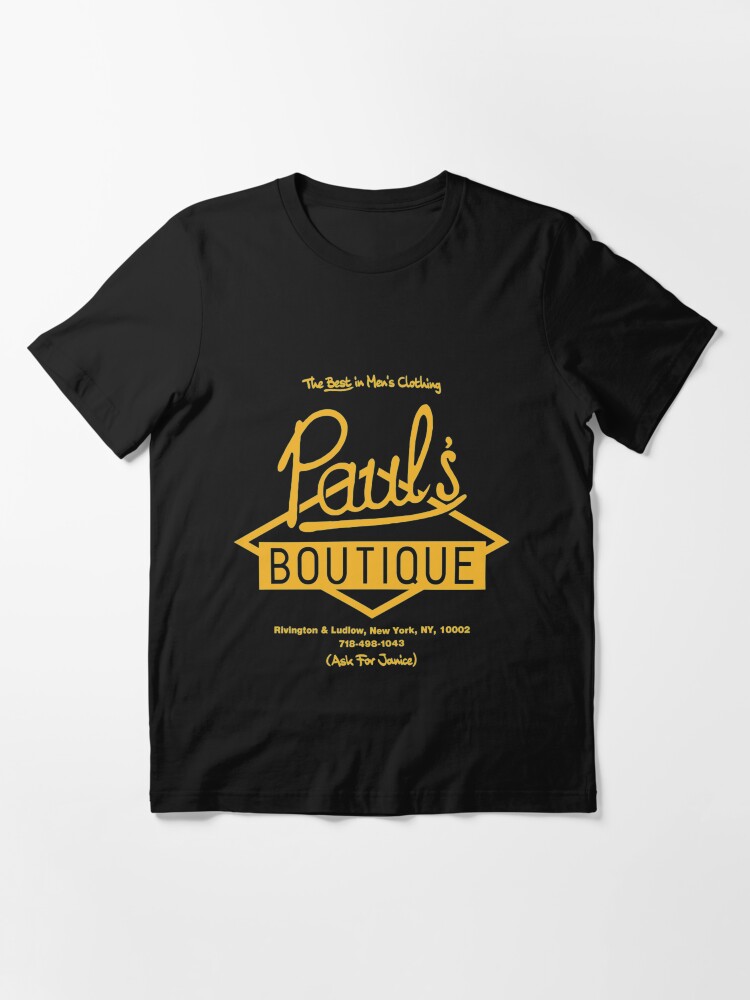 Alternate view of Paul'sx Boutique The Best in Men's Clothing. Diamond Logo (Gold) T-Shirt Essential T-Shirt