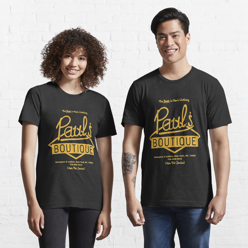 Paul'sx Boutique The Best in Men's Clothing. Diamond Logo (Gold) T-Shirt Essential T-Shirt