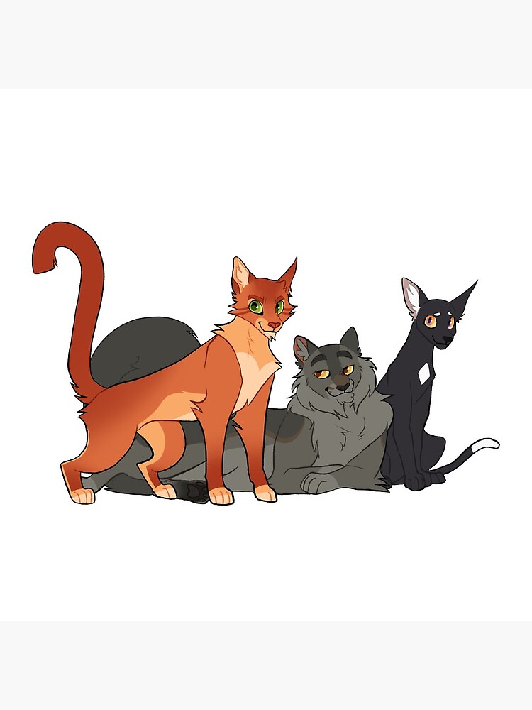 FlameStar🇺🇦 on X: Firestar, Graystripe and Ravenpaw