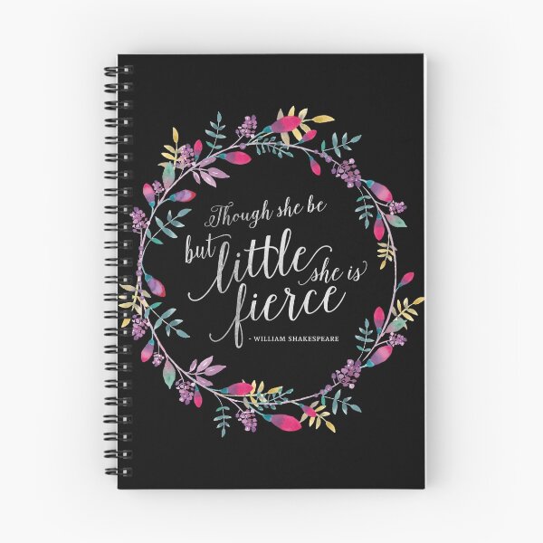 Item preview, Thought she be but little, she is fierce designed and sold by paperboundlove.