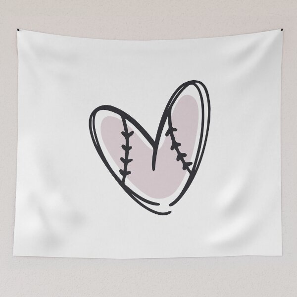 Item preview, Baseball heart#1 designed and sold by SportArtGame2.