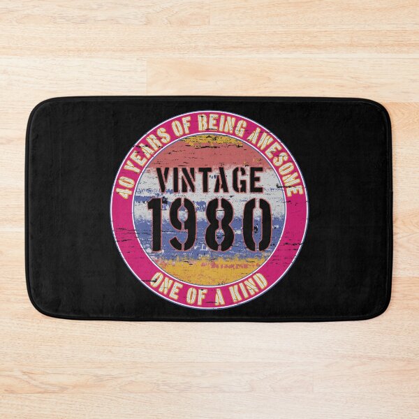 Item preview, Kopie von Kopie von Kopie von Kopie von Born in 1980 - Present 40th birthday Vintage 1980 designed and sold by Dubbra.