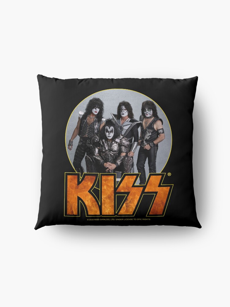 Alternate view of KISS Vintage Band Design Floor Pillow