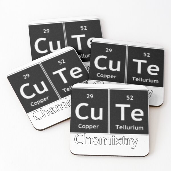 Chemistry Coasters (Set of 4)