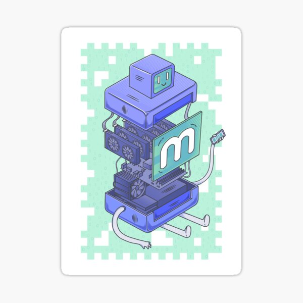 Item preview, Anatomy of a Miner designed and sold by minerstat.