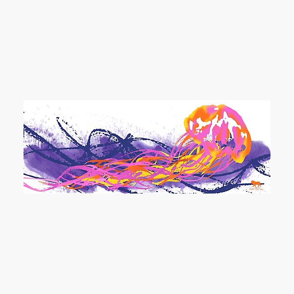 Jellyfish Summer Photographic Print