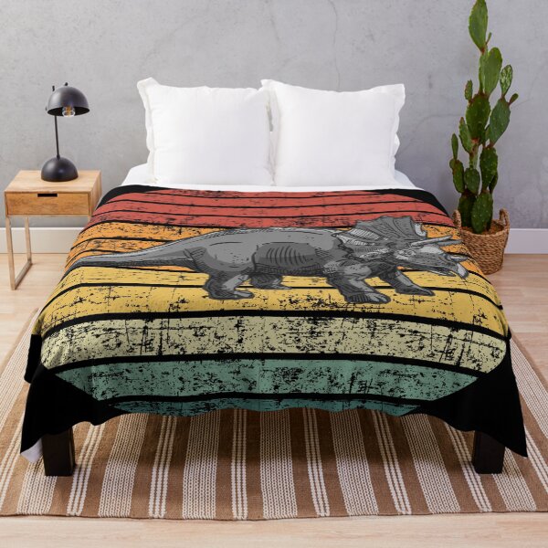 Item preview, Retro Triceratops dinosaur designed and sold by OneTimeEngineer.