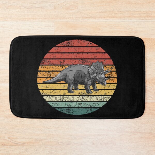 Item preview, Retro Triceratops dinosaur designed and sold by OneTimeEngineer.