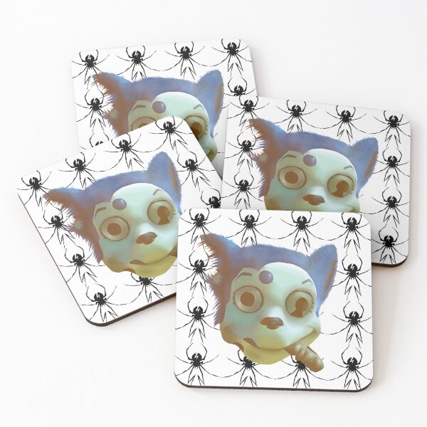 Item preview, Mousekat - Black DD spider background  designed and sold by CloodleOodle.