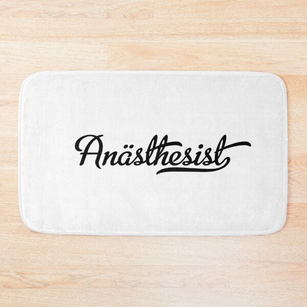 Item preview, anesthetist designed and sold by Vectorqueen.