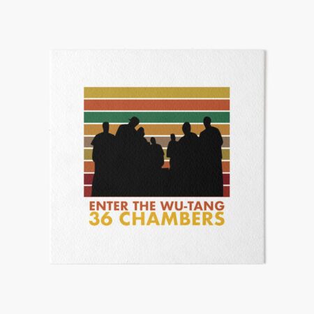 Enter The WU T-Shirt Art Board Print