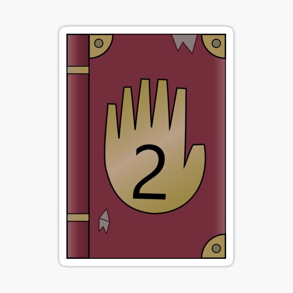 "Gravity Falls Journal 2" Sticker for Sale by KirstieRutter Redbubble