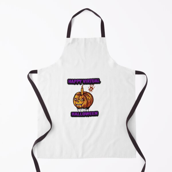 Item preview, MY FIRST VIRTUAL HALLOWEEN: Funny vintage retro design. designed and sold by fajali master.
