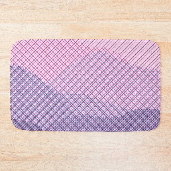 Item preview, Linear Cyan Magenta Mountains designed and sold by JPuckett-Design.