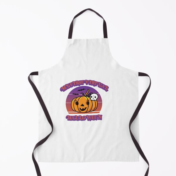 Item preview, MY FIRST VIRTUAL HALLOWEEN: Funny vintage retro design. designed and sold by fajali master.