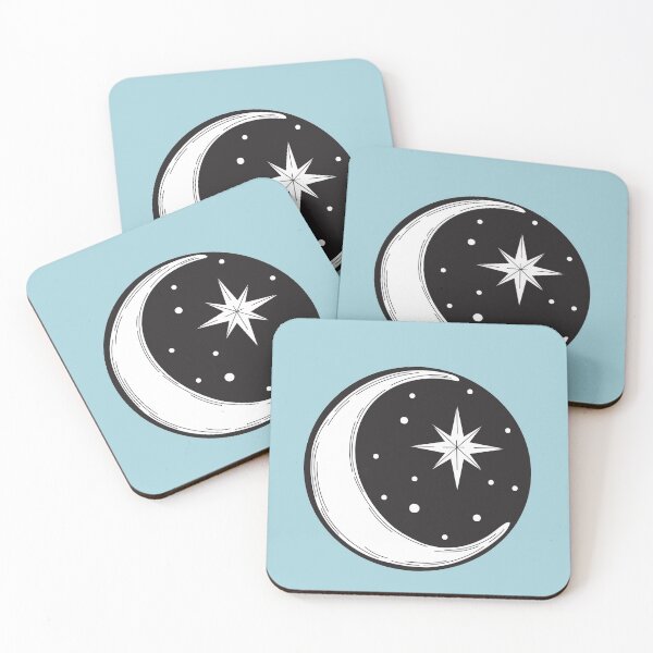 Item preview, Moon And Stars designed and sold by mimosadesigns.