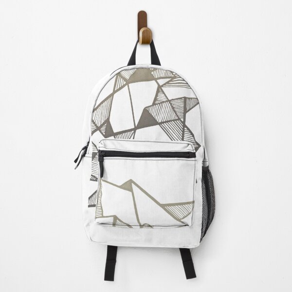 Item preview, Geometric metallic triangles abstract designed and sold by Carolina Salazar.