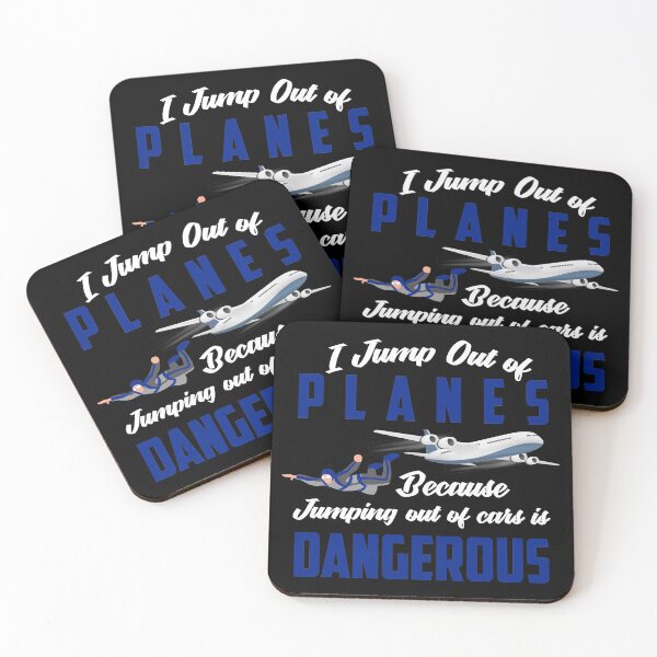 Item preview, I jump out of planes because jumping out of cars is dangerous designed and sold by youneszahrane.