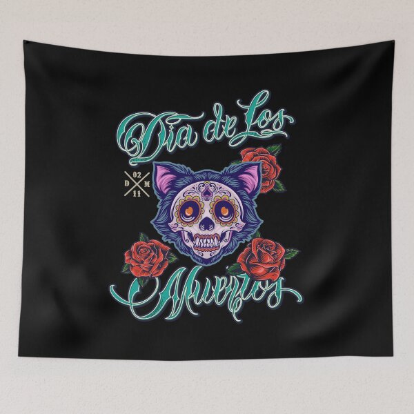 Item preview, Dia de los Meowtos designed and sold by AliAze.