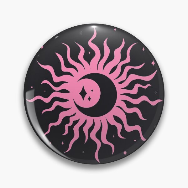 Item preview, (Pink) Sun, Moon and Stars designed and sold by illhustration.