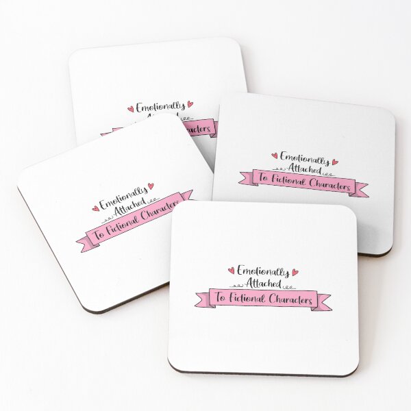 Item preview, Emotionally Attached To Fictional Characters, Best Friend Gift, Book Lover designed and sold by JustGift.