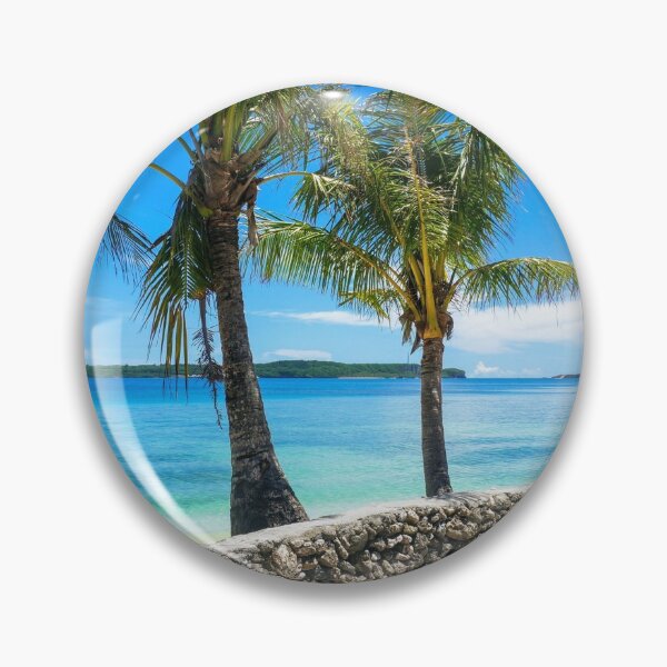Item preview, Tropical Turquoise Ocean Palm Tree Paradise designed and sold by newburyboutique.