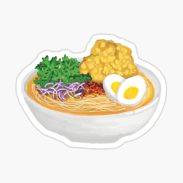 Item preview, burmese food - mohinga designed and sold by kyips.