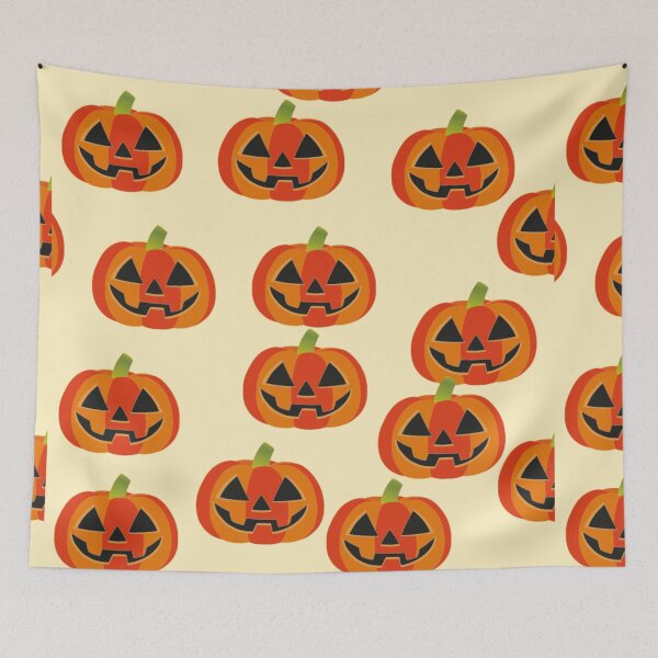 Item preview, Halloween Pattern with pumpkin graphic illustration   designed and sold by MerchSpot.