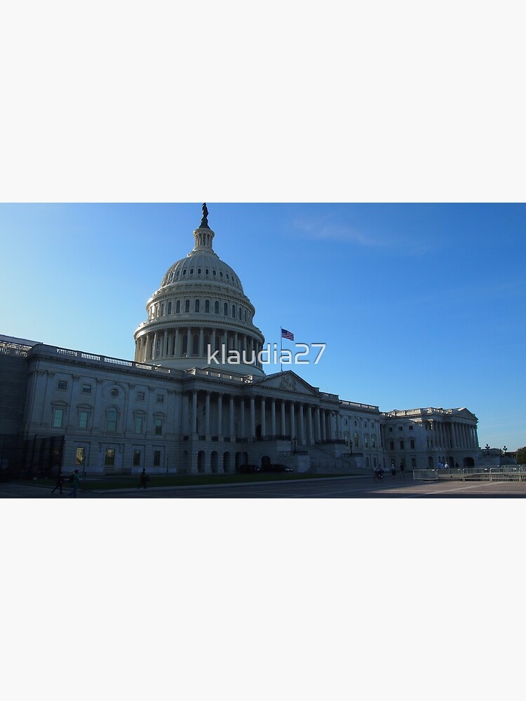 Discover United States Capitol Premium Matte Vertical Poster