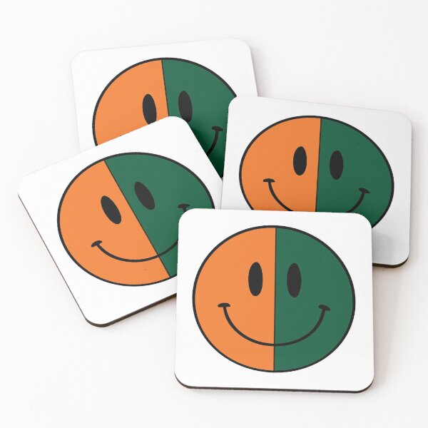 Item preview, Orange and Green | Happy Face |  designed and sold by HappyFaceCo.