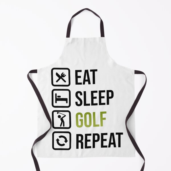 Item preview, Eat Sleep Golf Repeat designed and sold by tripanthias.