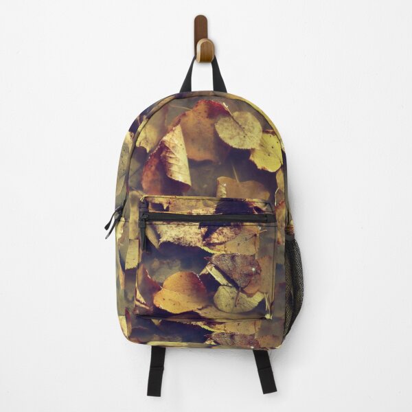 Item preview, Autumn leaves in a puddle - photography designed and sold by greatnorris.