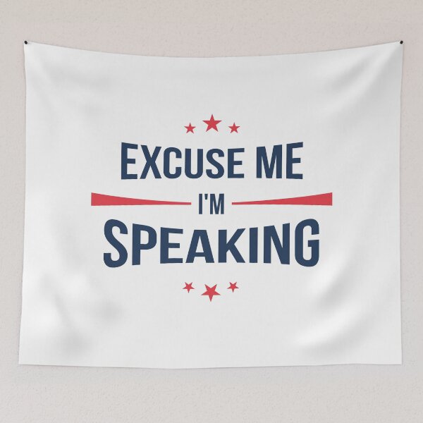 Item preview, Excuse Me I'm Speaking designed and sold by AbraFero.