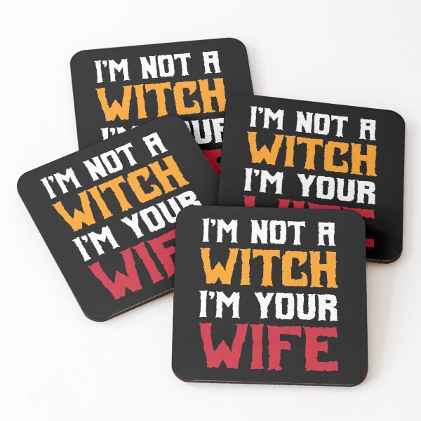 Item preview, I Am Not A Witch I Am Your Wife Halloween Couple Costumes  designed and sold by aronia.