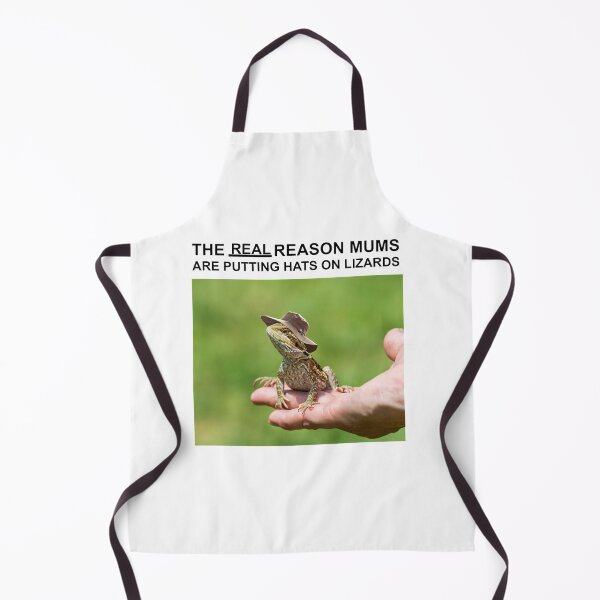 Item preview, The REAL reason mums are putting hats on lizards designed and sold by David Parkes.