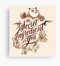Secret Ingredient Canvas Print