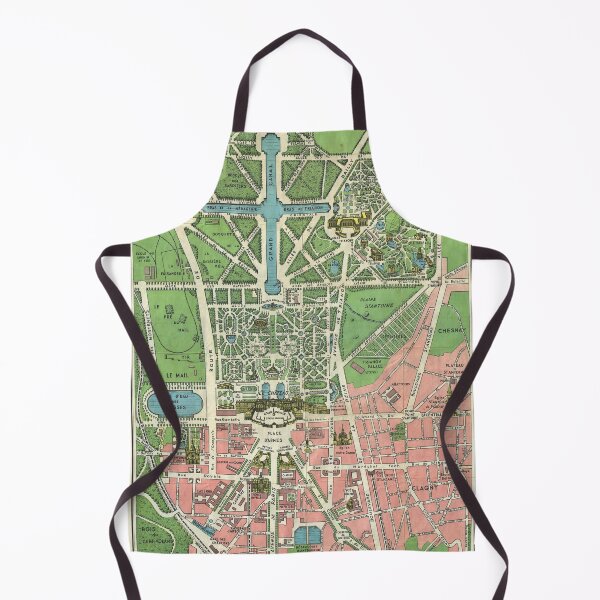 Item preview, Pocket Map of Versailles 1931 designed and sold by abbazabba.
