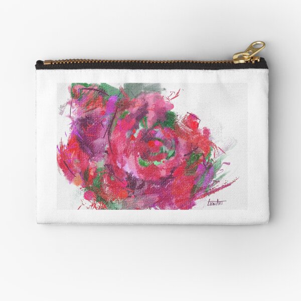 The Rose Zipper Pouch